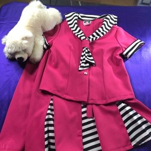 🚤 Bona Kids Teen Blazer & Skirt Set Nautical Look